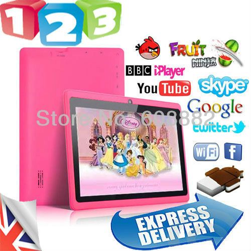 Tablet PC A13 Q88 - 7 polegadas tela capacitiva
